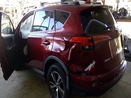 2018 TOYOTA RAV4, BURGUNDY,  XLE MODEL, 2.5L, AWD,  Z26365